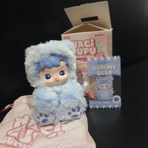 Haci Pupu Gummy Bear Plush Doll in Light Blue
